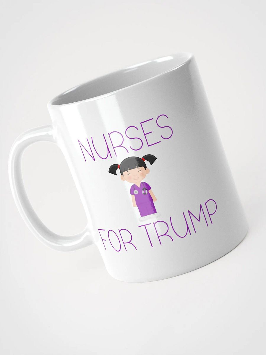 Nurses For Trump (F) Mug product image (8)