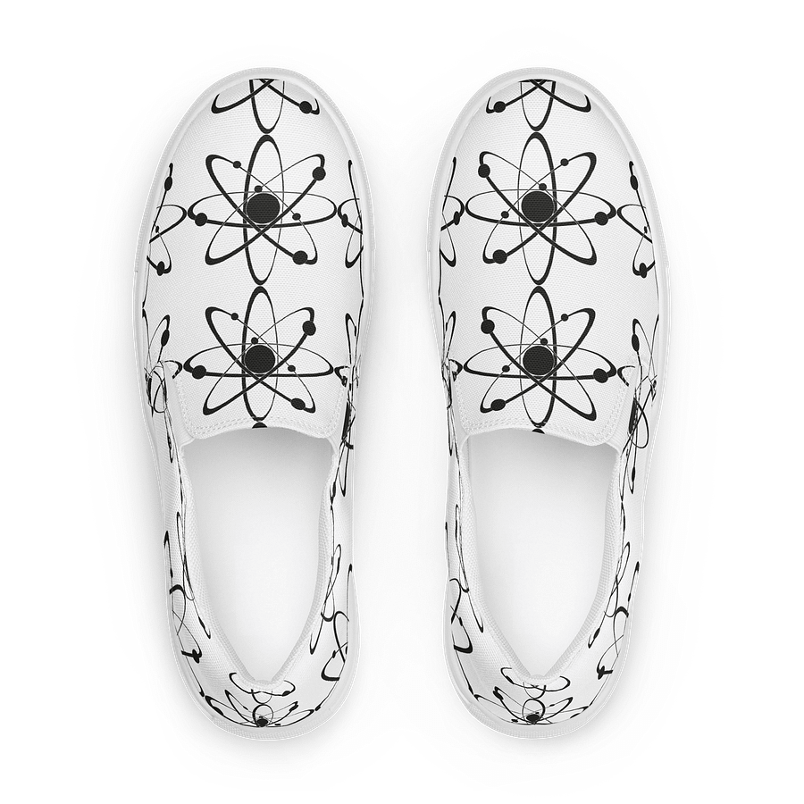Atomic Symbol Slip-On Canvas Shoes product image (1)