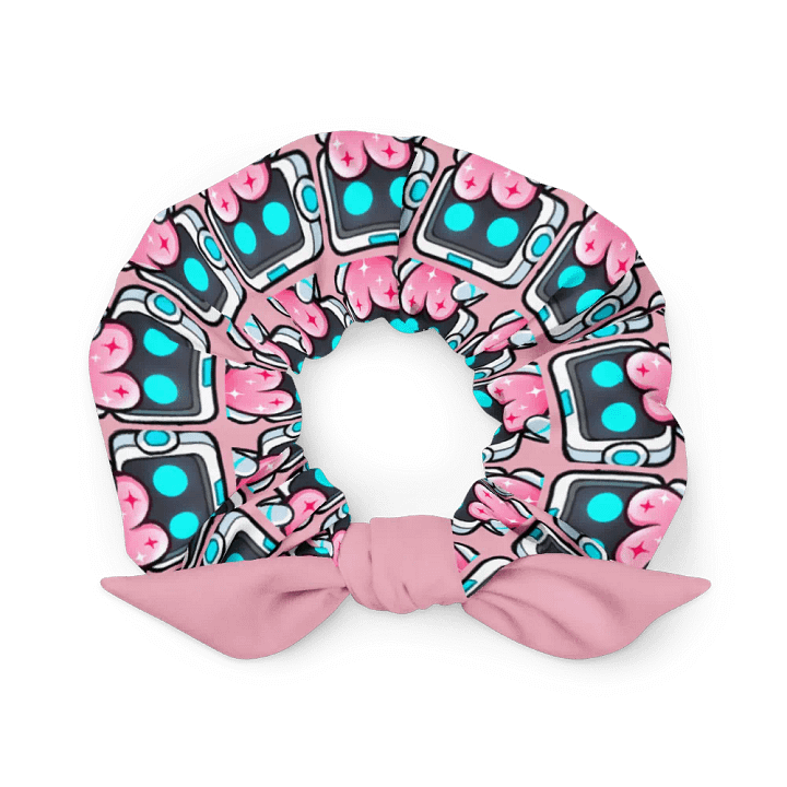 Robot love scrunchie - Pink product image (1)
