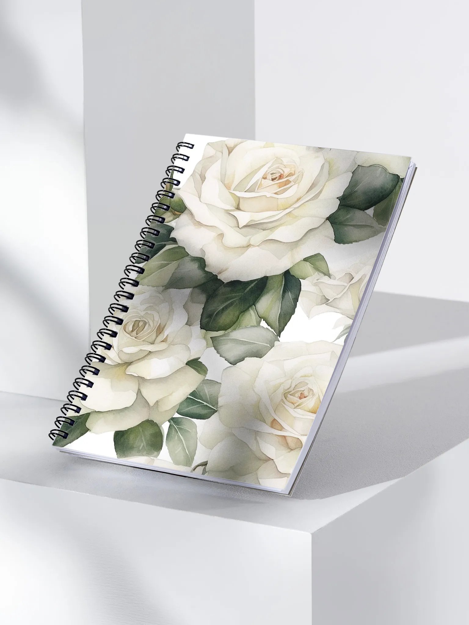 Elegant Rose Spiral Notebook product image (3)