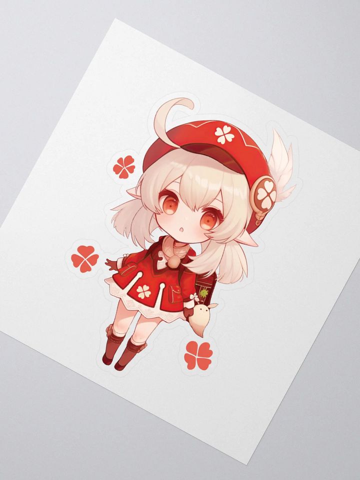 Klee Genshin Impact Vinyl Sticker product image (2)