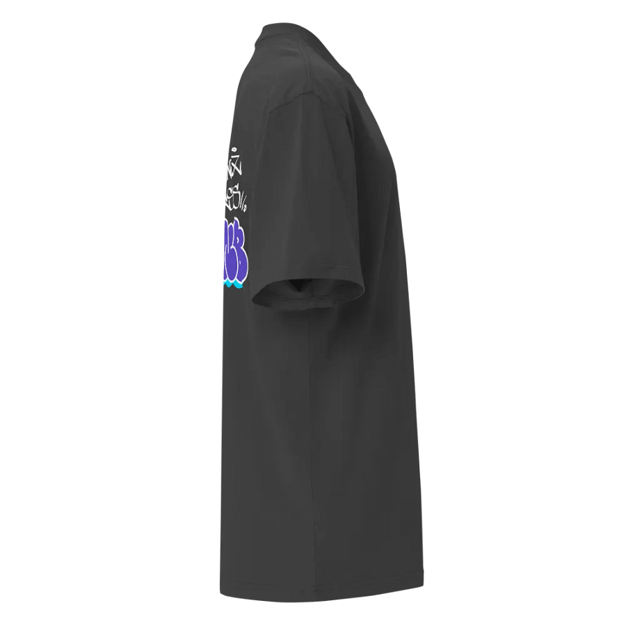 NCDNB FRESH 3D Front & Back AS Colour Premium Oversized Faded T-Shirt product image (4)