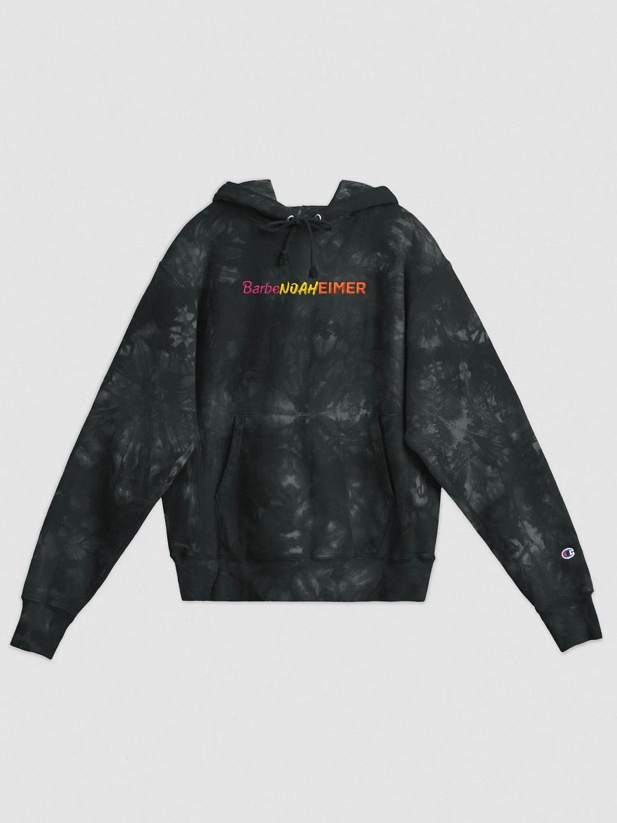 barbenoaheimer embroidered tie-dye hoodie product image (1)