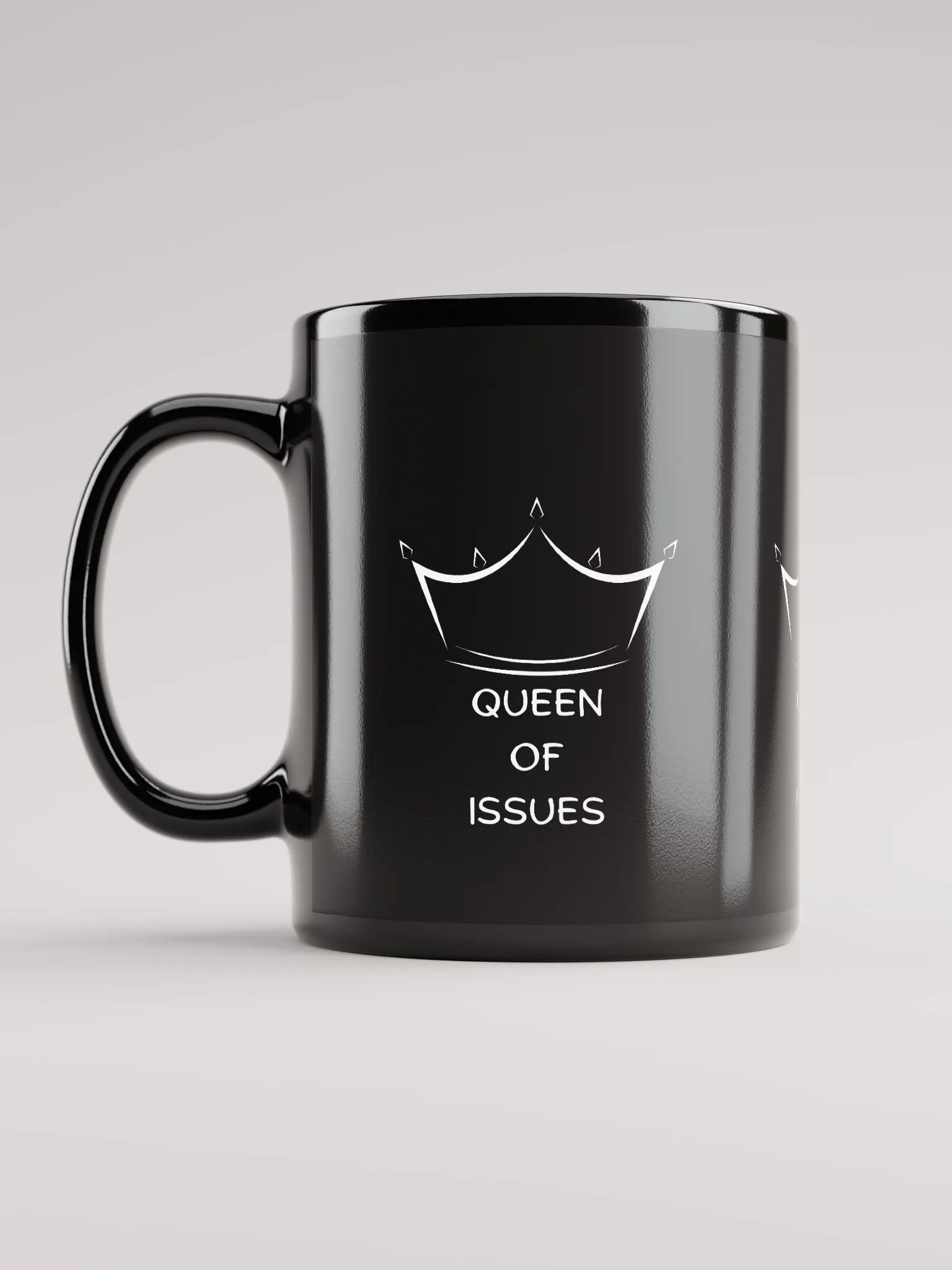 Queen Of Issues Mug-Black product image (11)