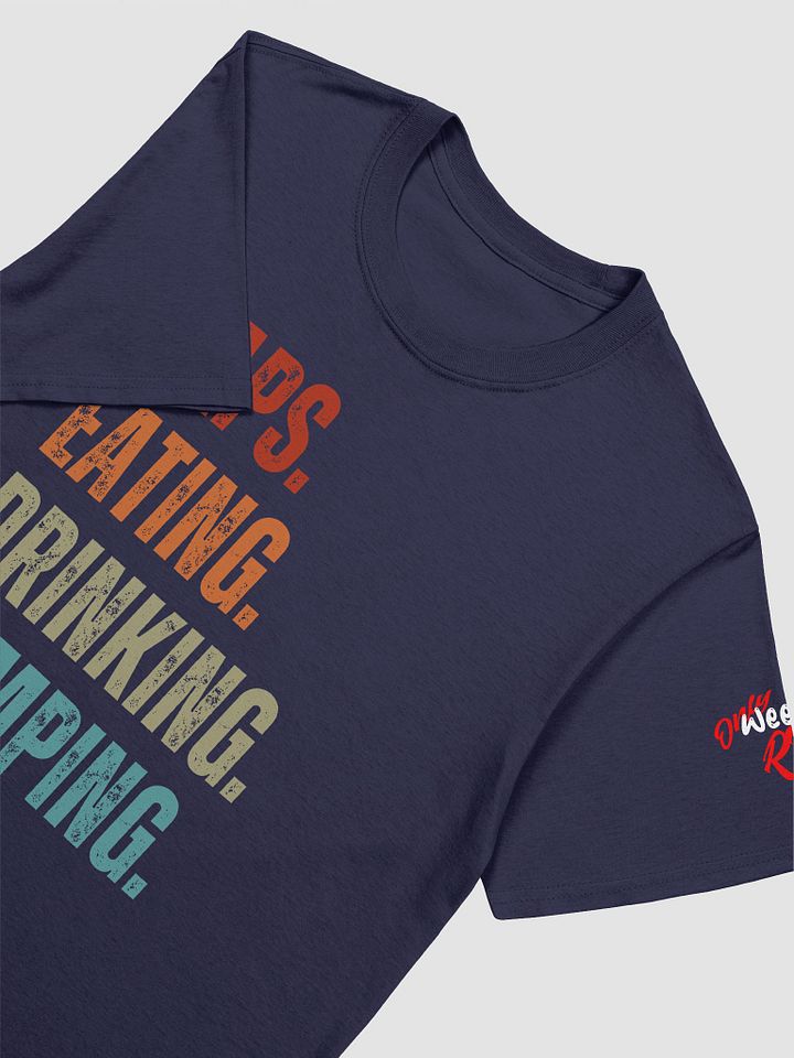 Naps. Eating. Drinking. Camping. T-Shirt, Lightweight product image (2)
