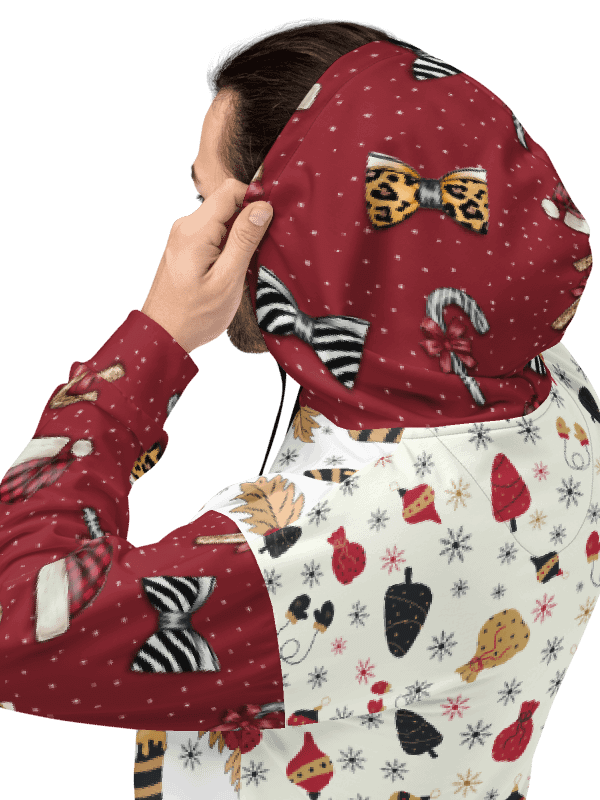 That Ugly Christmas All-Over Unisex Hoodie product image (5)