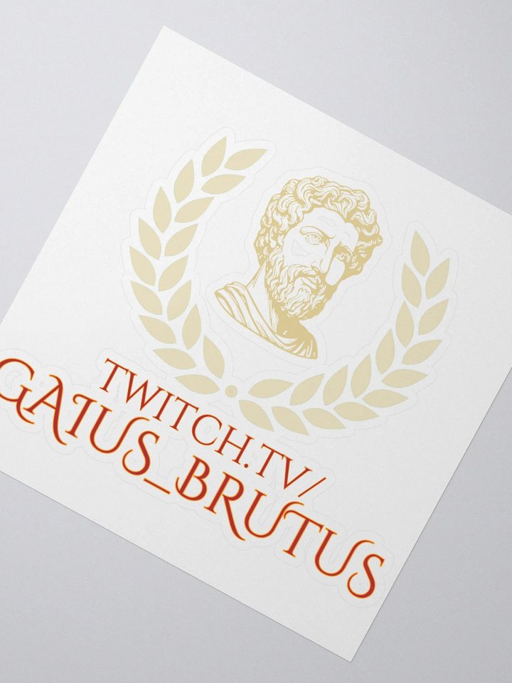 Gaius Brutus Sticker product image (6)