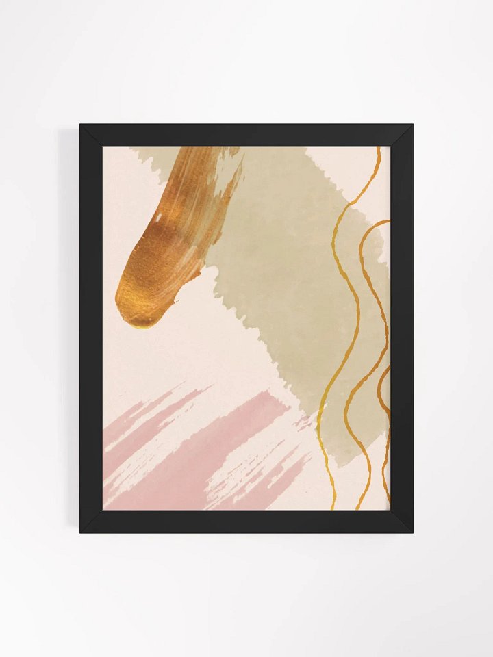 Vibrant Ayous Wood Framed Matte Poster product image (13)
