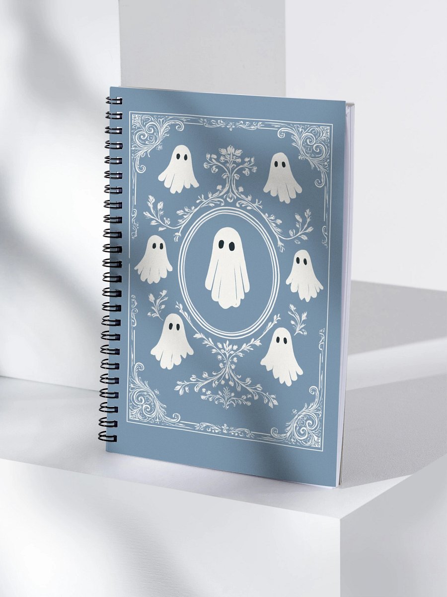 Whimsical Ghostly Gathering Spiral Notebook product image (4)