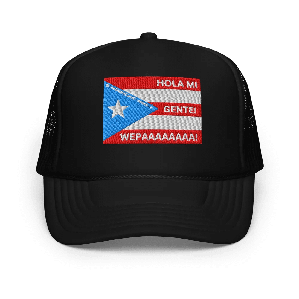 Hola Mi Gente Foam Trucker Hat product image (1)