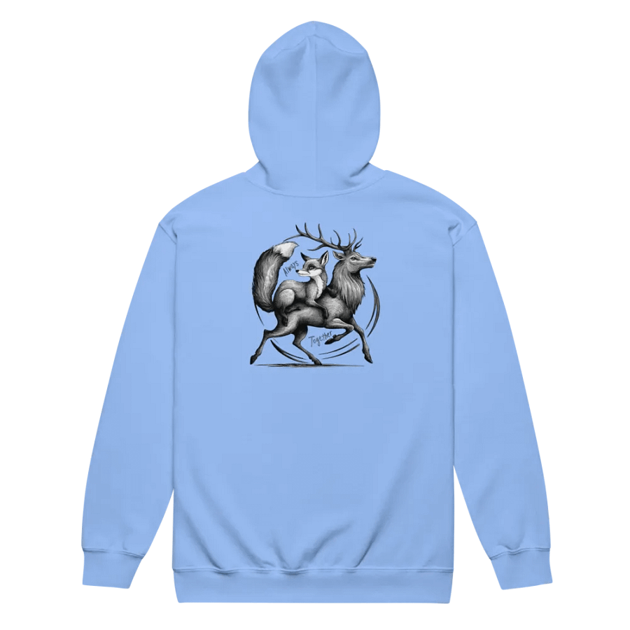Always Together Iconic Vixen and Stag Back Print Zippy Hoodie product image (41)