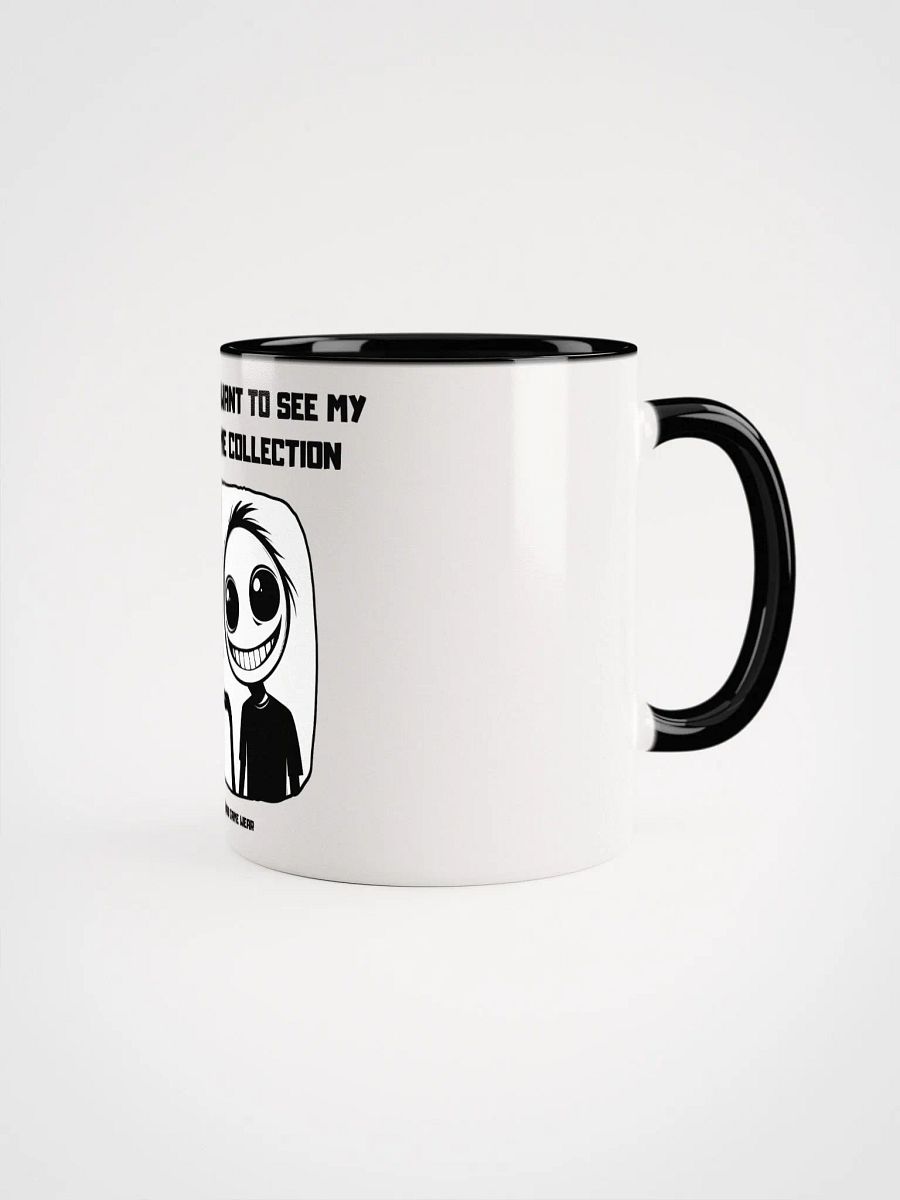 I know you want to see my Board Game Collection | White Ceramic Mug with color on the inside product image (6)