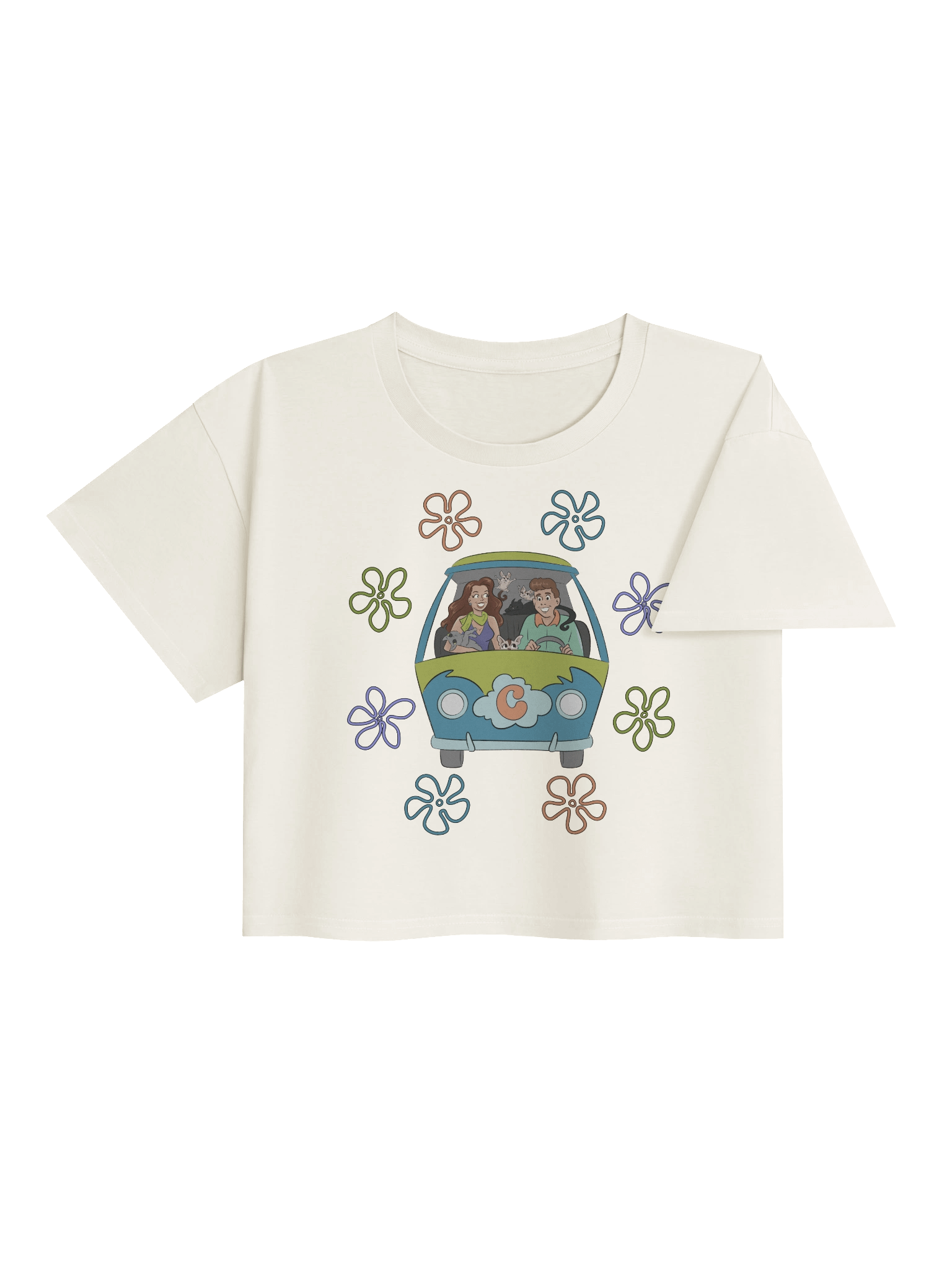 Flower Power Cropped Tee product image (29)