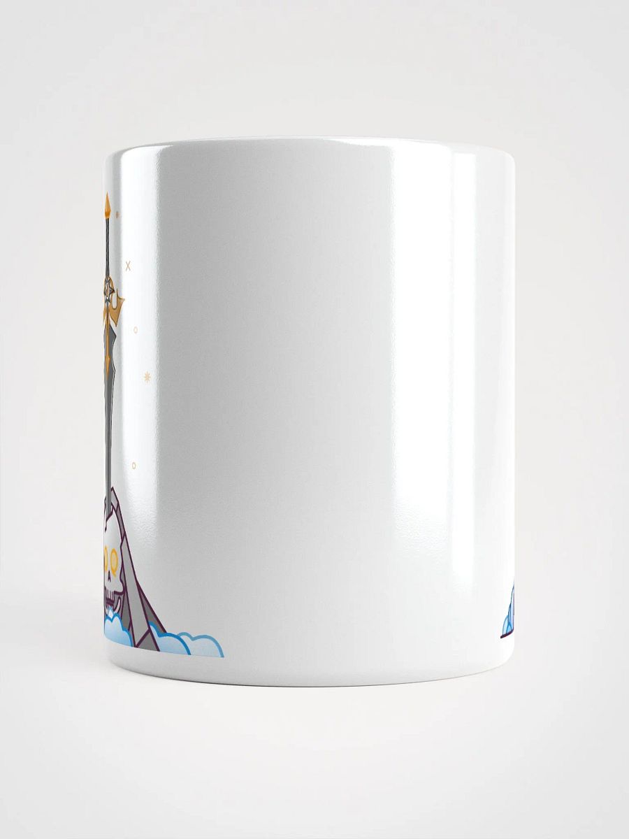 Sword in the Skull - Argent Variation - White Glossy Mug product image (5)