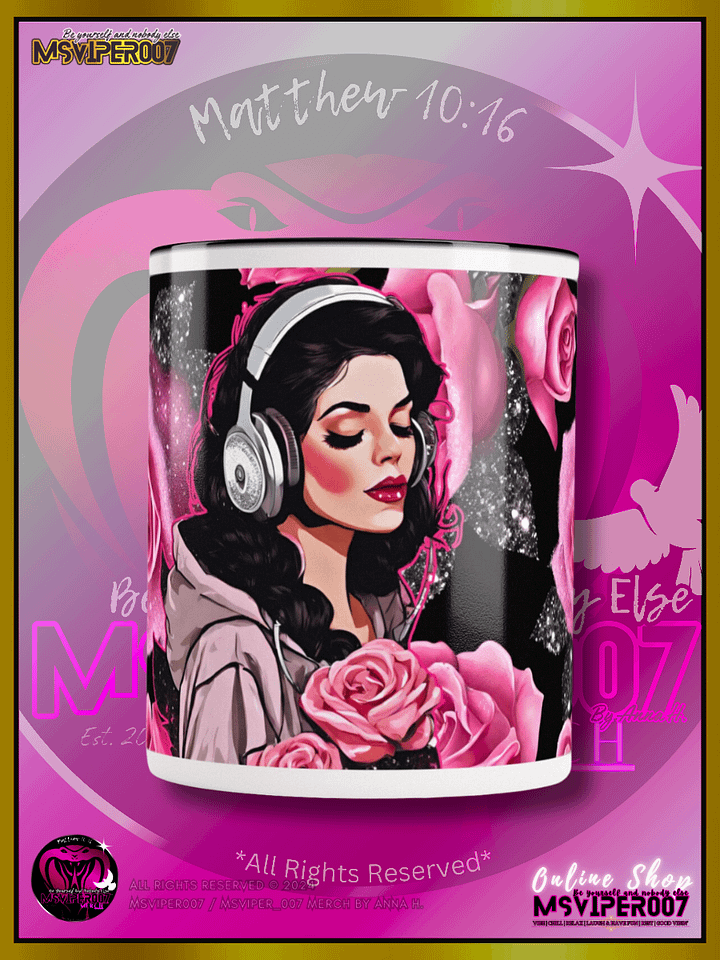 Mug [BZ] - MsViper007's "Big Zonin' By Anna H. (A1)" Hot Beverage Mug with color inside by Anna H. product image (2)