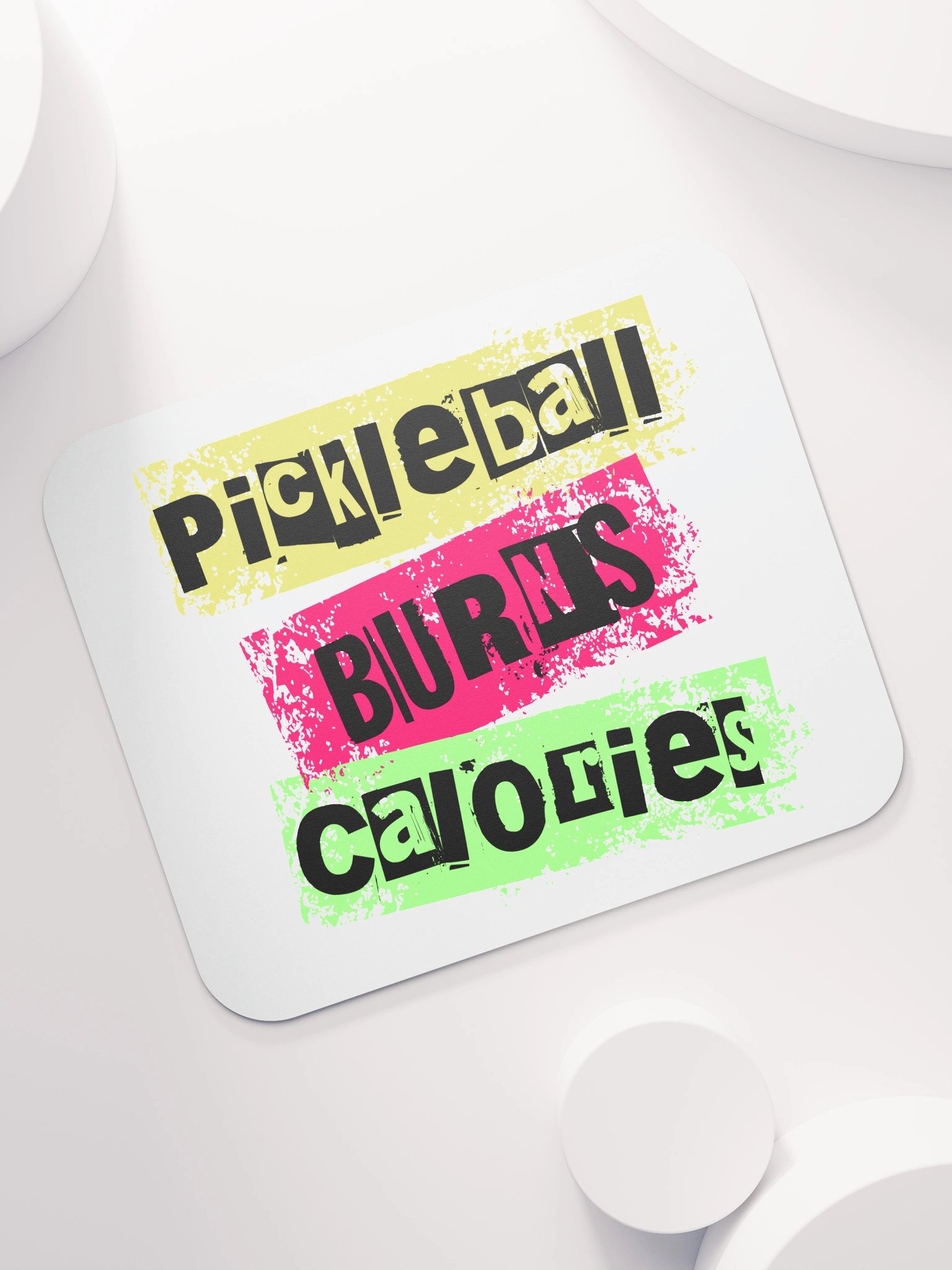 Pickleball Burns Calories Mouse Pad product image (7)