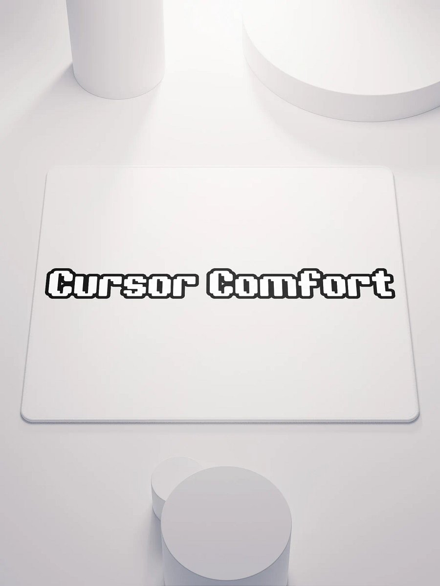 Cursor Comfort ( White Gaming pad & Desk Mat) product image (1)
