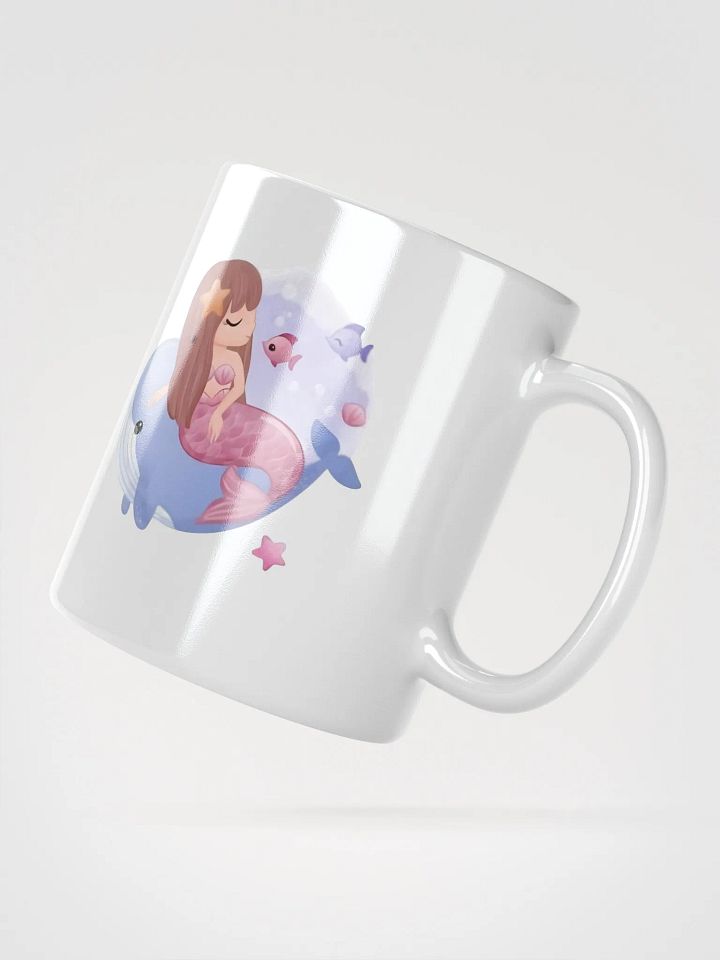 White Glossy Mug White Mermaid product image (2)