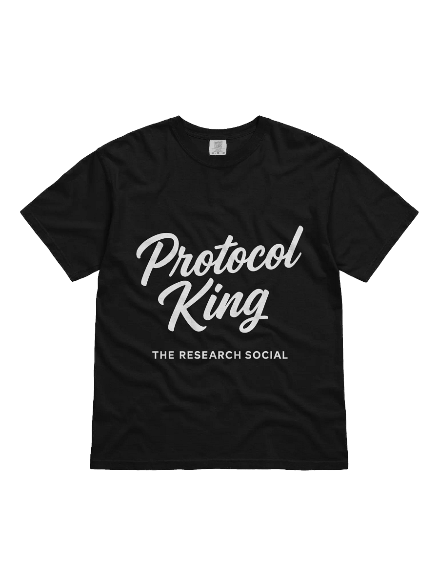 👑Protocol King Tee – Research Royalty Edition product image (3)
