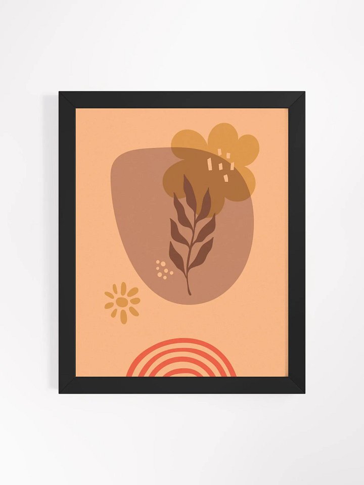Vibrant Ayous Wood Framed Matte Poster product image (7)