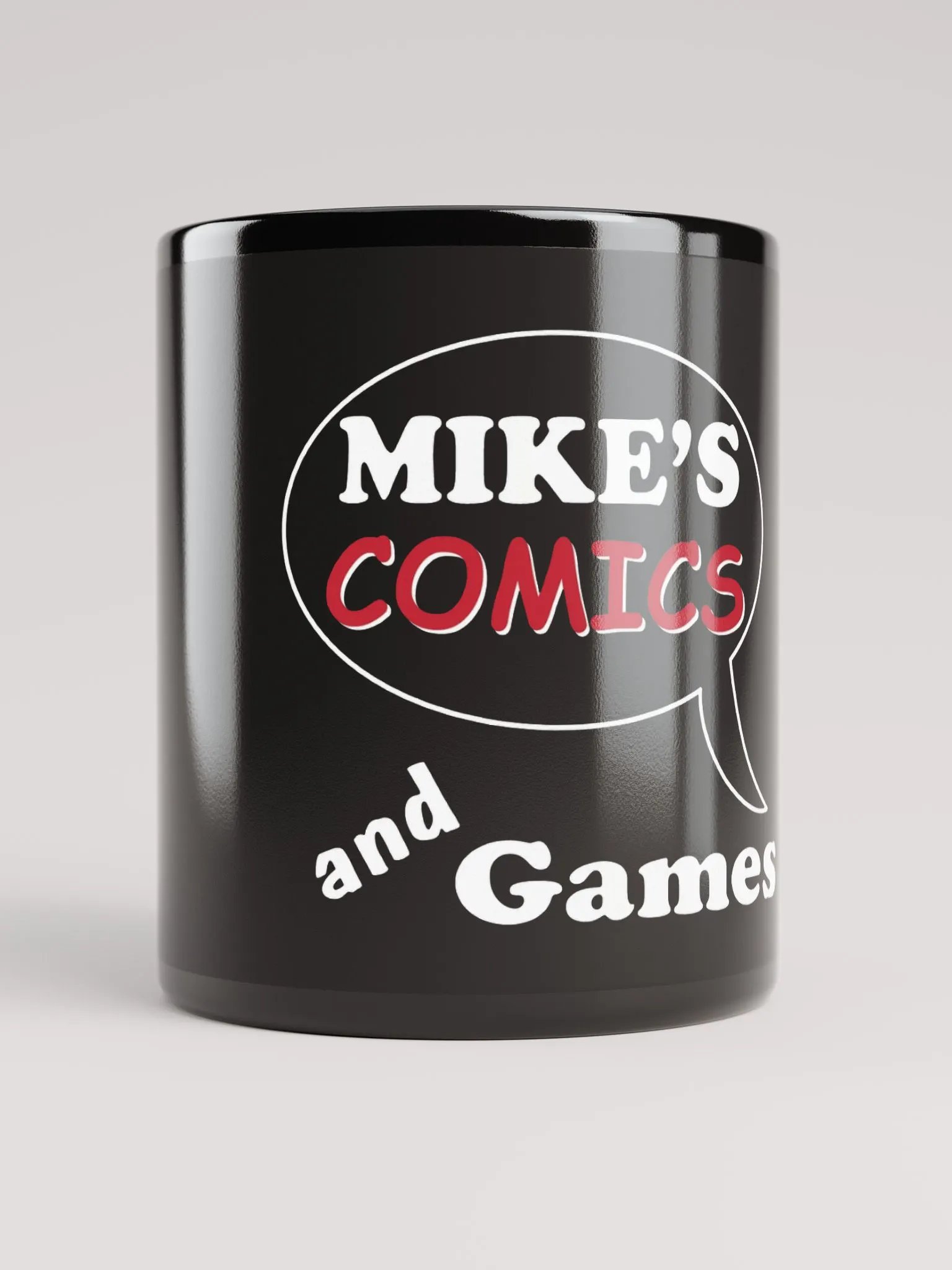 Mike's Comics Coffee Mug - Dark Mode product image (10)
