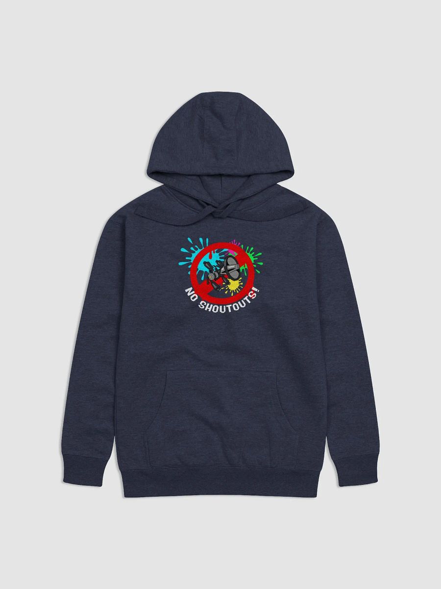 No Shoutouts! (Unisex Blue Edition Hoodie) product image (1)