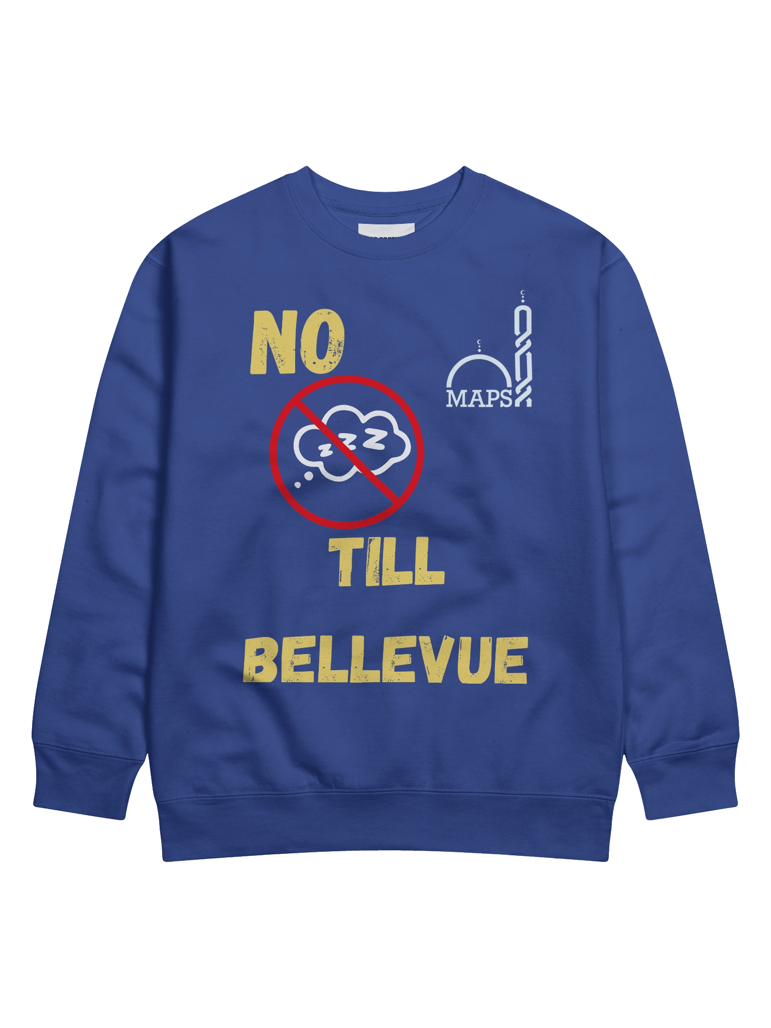 *Limited Edition* MAPS No Sleep Till Bellevue Crew Sweatshirt product image (1)