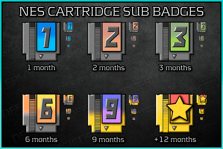 NES cartridge sub badges product image (2)