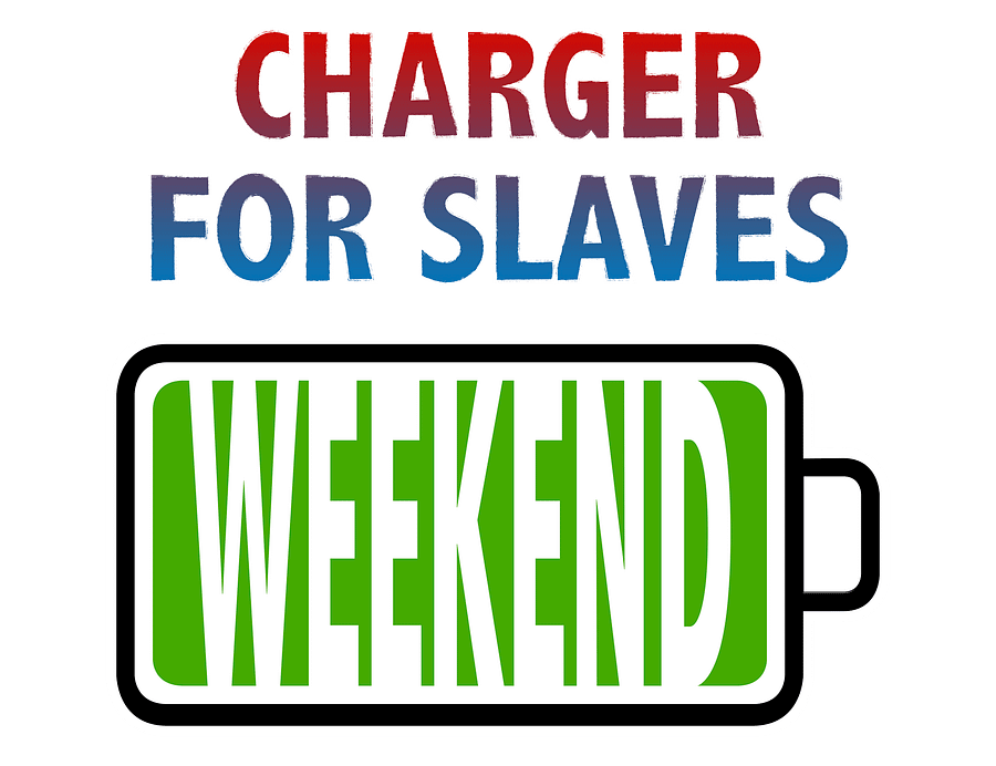 Weekend - Charger for Slaves T-Shirt product image (2)
