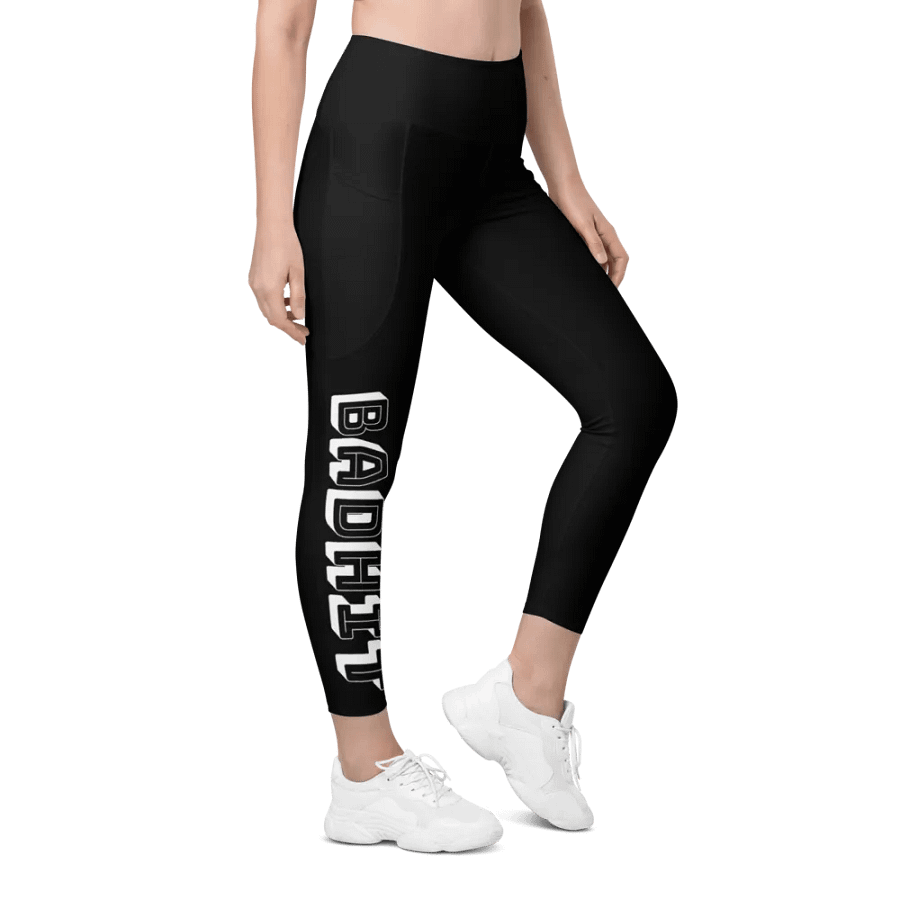 BADHIT All-Over Leggings with Pockets product image (12)