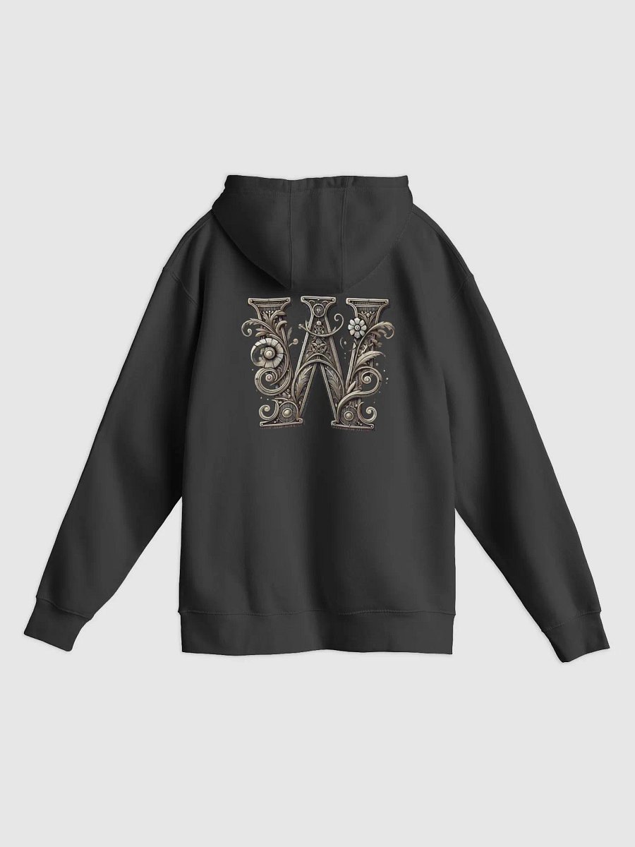 Floral Vine Initial Letter W Hoodie product image (12)
