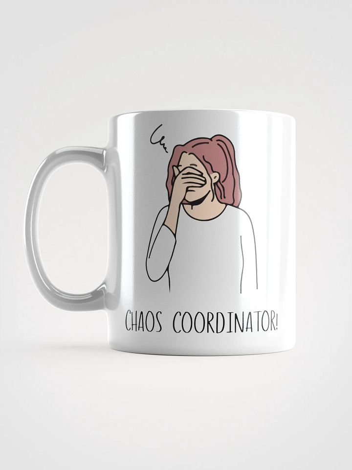 Chaos Coordinator Glossy Mug - Light product image (1)