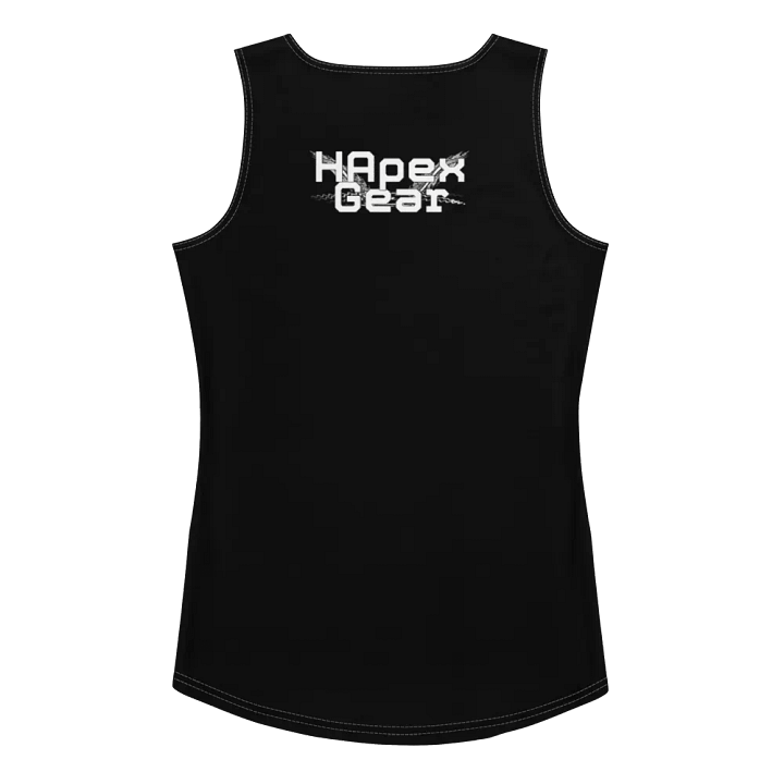 White HApex Gear White Logo Cancer Awareness Orange Ribbon. Black Women's Tank Top product image (2)