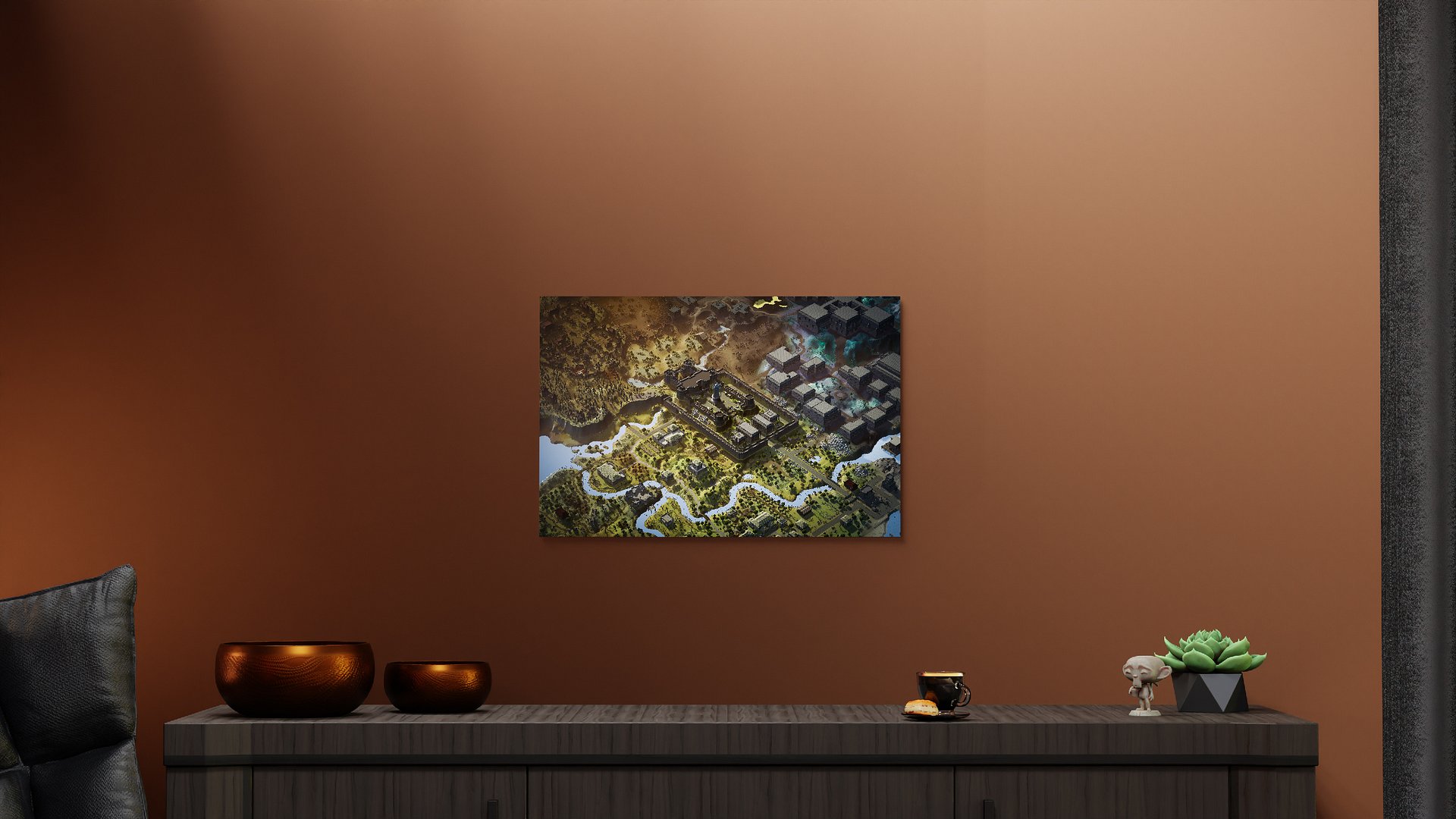 Kourend | Enhanced Matte 3D OSRS Poster product image (3)