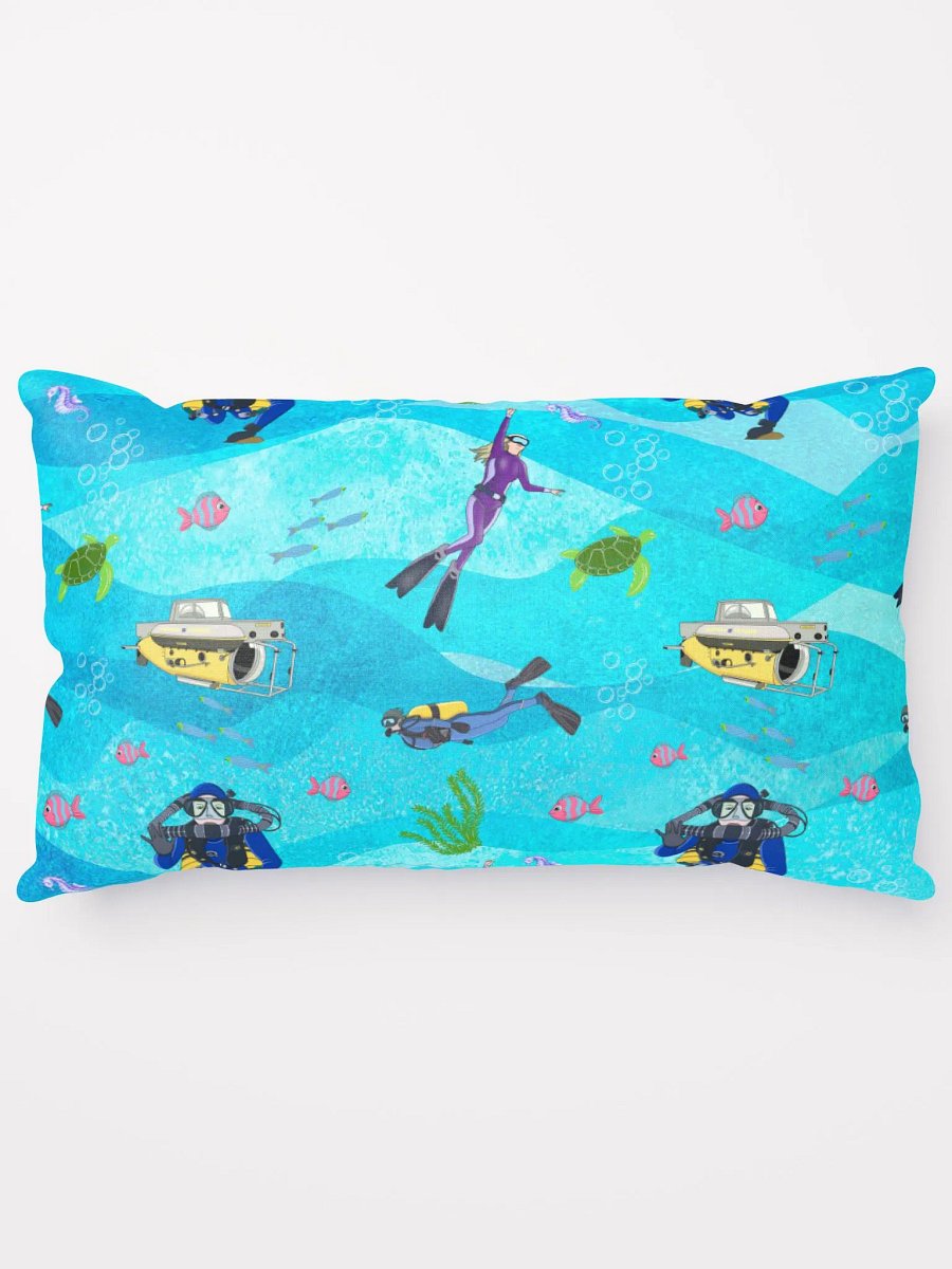 Deep Blue Divers Pillow product image (6)