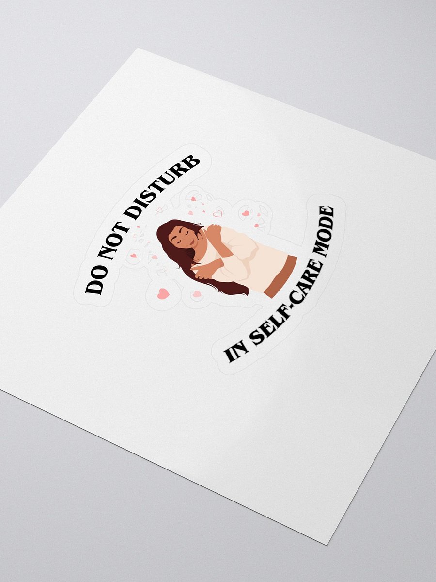 Do Not Disturb: Self-Care Mode Sticker product image (3)