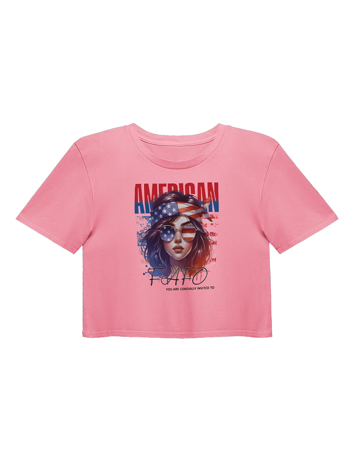 American Babe - FAFO - Crop Top product image (1)