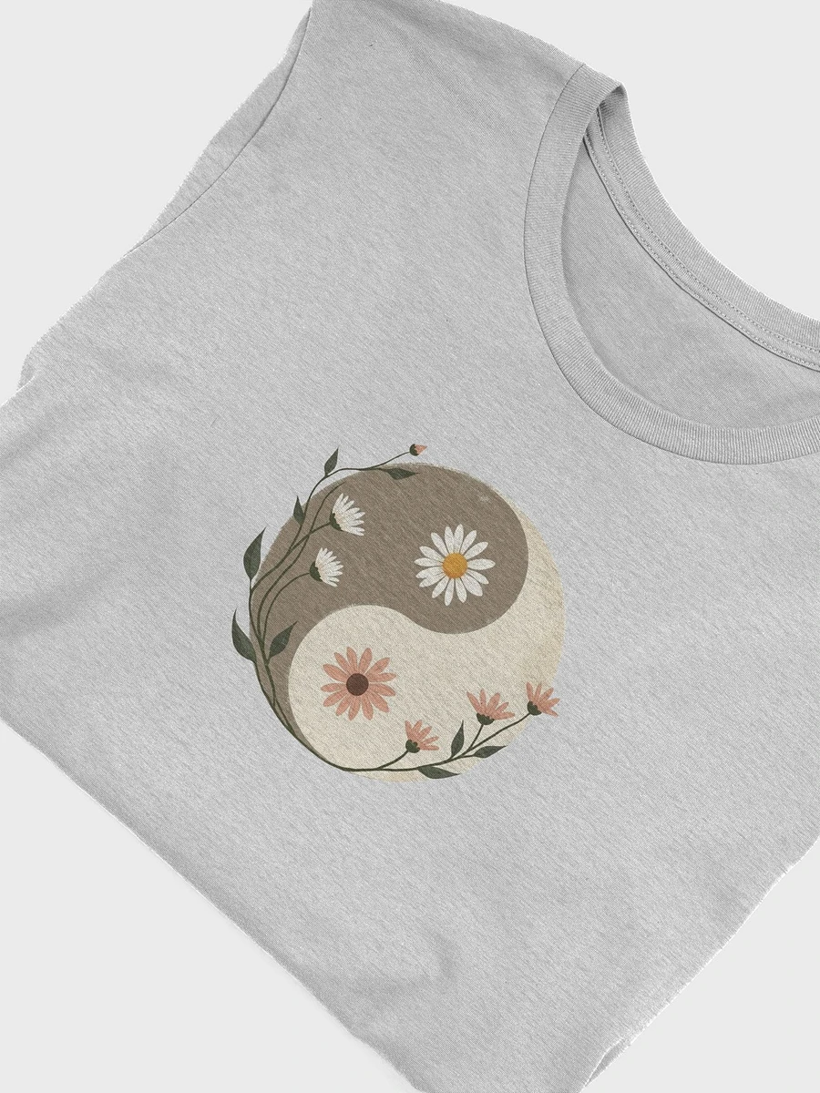 Floral Yin-Yang Harmony T-Shirt product image (5)