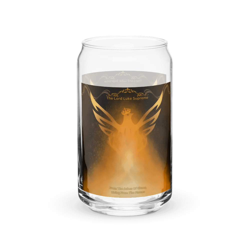The Lord Luke Supreme Firebird Can Shaped Glass product image (4)