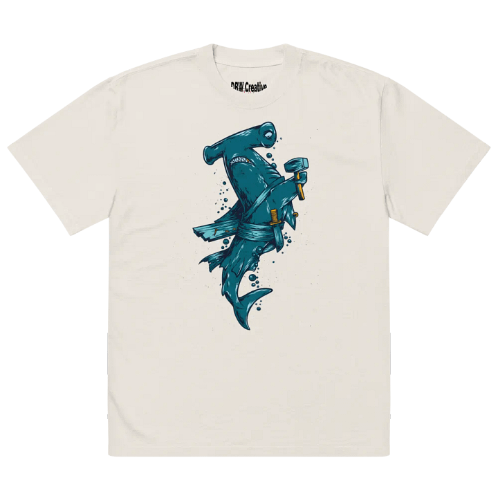 Hammerhead Sensei Oversized T-Shirt product image (2)