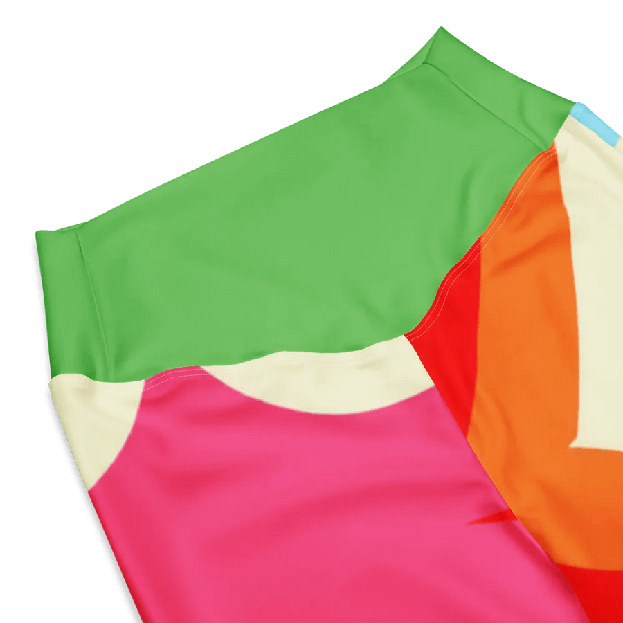 Retro Fuchsia/Orange Sherbet Flared Leggings product image (10)