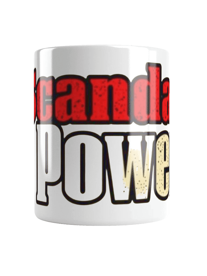 Scandal of Power Mug product image (1)