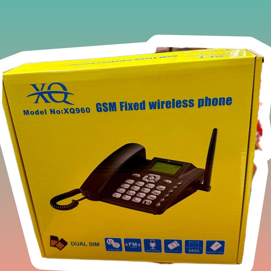 WIRELESS DIGITAL TABLE PHONE (SIMU YA MEZA) product image (1)