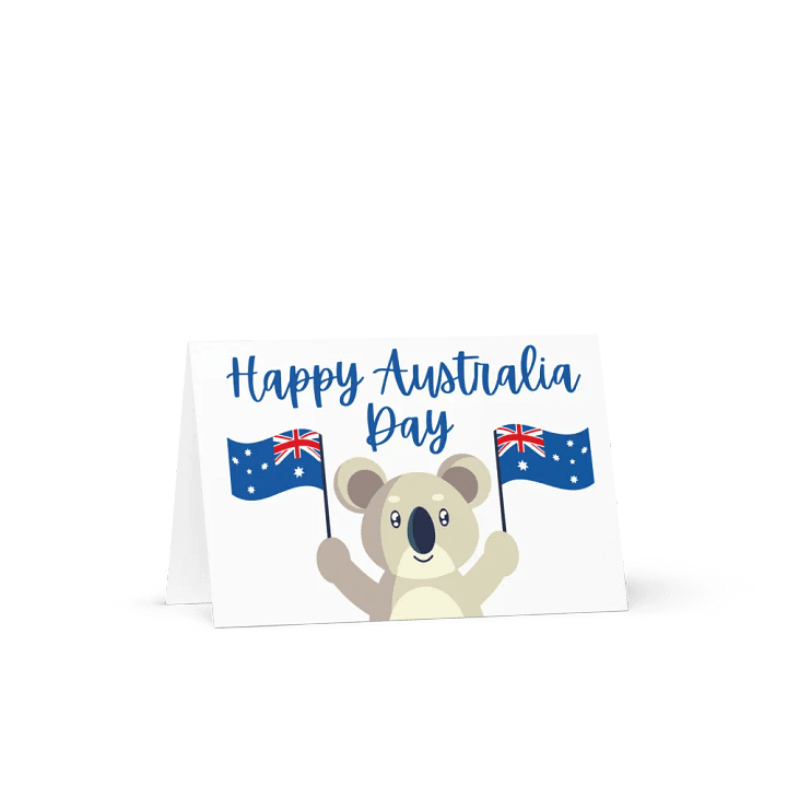 Koala Australia Day Greeting Card product image (2)