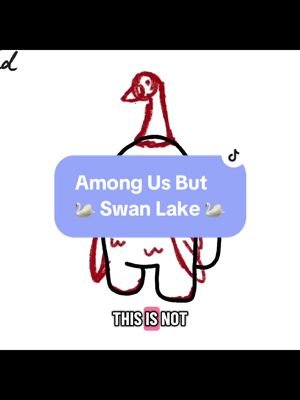 BEAN BODIES but make it ✨Swan Lake✨  #amongus #swan #digitalart #ldmagnus #swanlake 