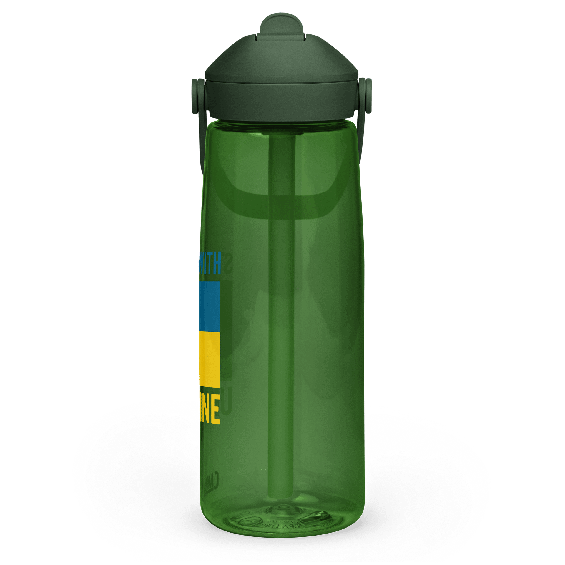 Ukrainian Flag Stand With Ukraine Water Bottle product image (3)