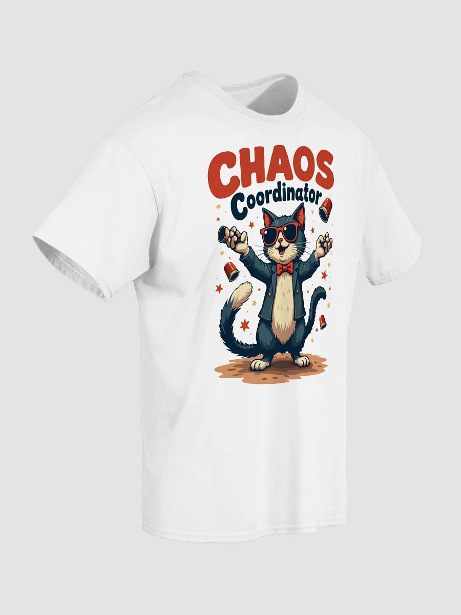 Chaos Coordinator Cat T-Shirt product image (41)