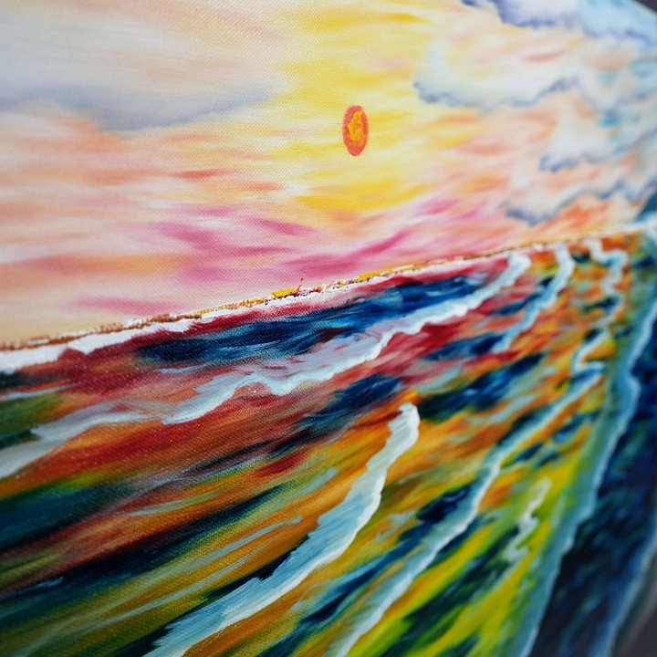 A New Beginning (Original) 24x48 Canvas product image (2)