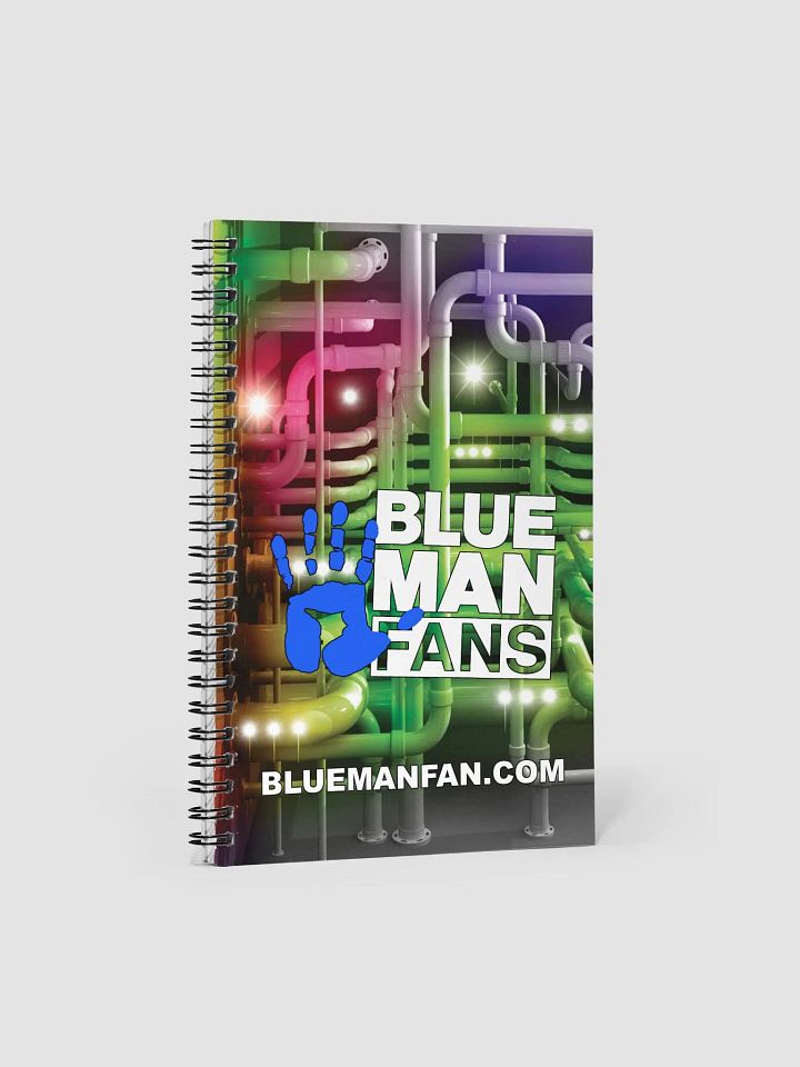 Blue Man Fans Pipe Dream Notebook / Journal product image (1)