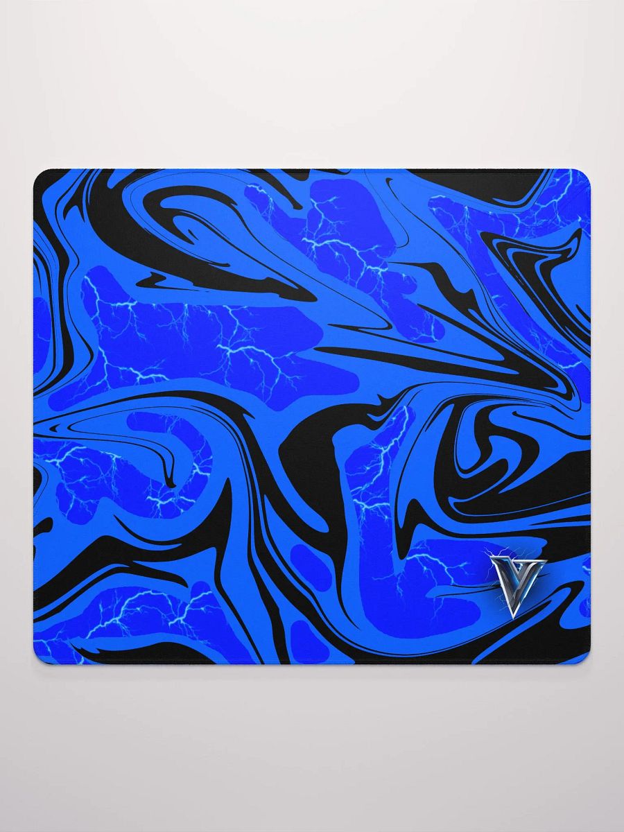 Black x Voltage Blue Gaming Mouse Pad product image (2)
